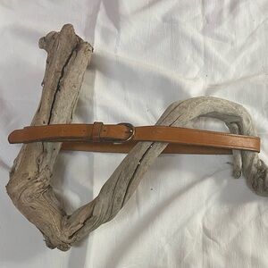 Casual Tan Leather Belt